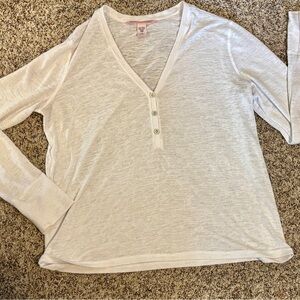 Victoria's Secret Cream Knit Top